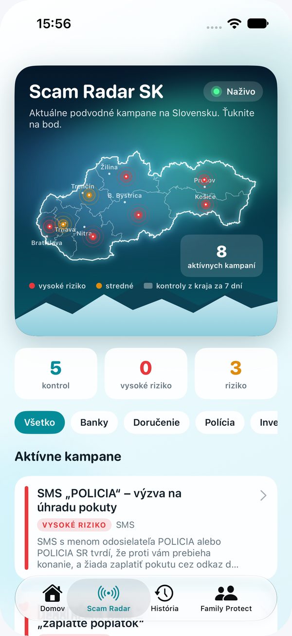 Scam Radar SK